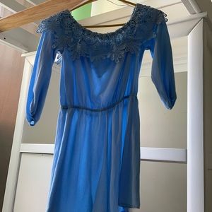 Off shoulder romper